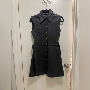 Maje Leather Dress
